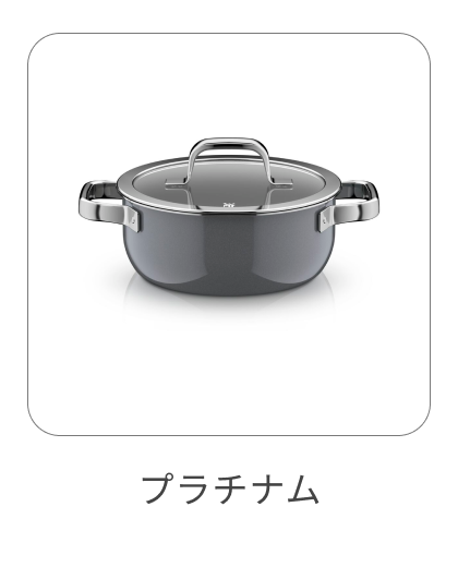 ローキャセロール 20cm プラチナム